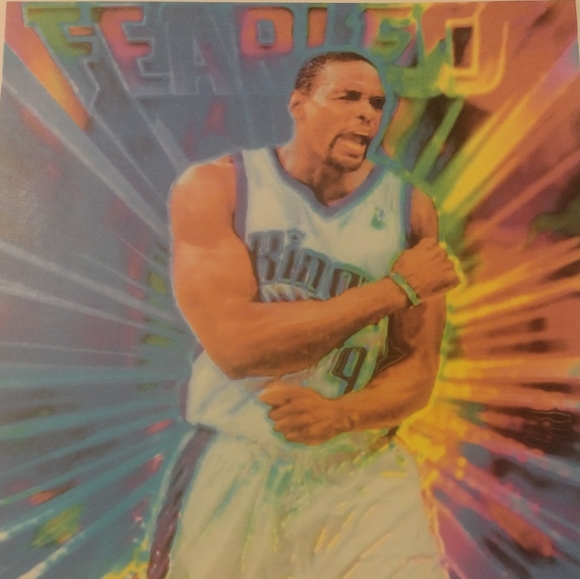 NEW!💯 CHRIS WEBBER KINGS OLD SCHOOL 8.5x11 FEARLESS ULTRA GLOSSY REPRINT POSTER - Picture 3 of 6